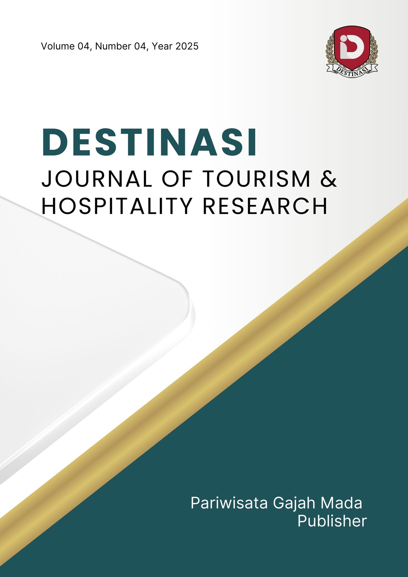 					Lihat Vol 4 No 4 (2025): DESTINASI: Journal of Hospitality and Tourism Research
				
